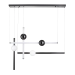 Lampa wisząca O-LINE L-4 LED czarna 110 cm - zdjęcie produktu