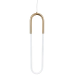 Lampa wisząca U-SHAPE mosiądz 60 cm - zdjęcie produktu