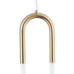 Lampa wisząca U-SHAPE mosiądz 60 cm - zdjęcie produktu