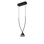 Lampa wisząca MIA LED czarna 15,5 cm - zdjęcie produktu