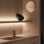 Lampa ścienna LUXIO LED bursztynowa 20 cm - zdjęcie produktu