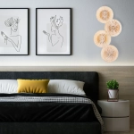 Lampa ścienna LUXIO-4 LED bursztynowa 32 cm - zdjęcie produktu