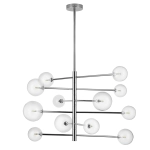 Lampa wisząca SOLA chrom 75 cm - zdjęcie produktu