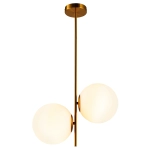 Lampa wisząca VENUS-2 mosiądz 44 cm - zdjęcie produktu