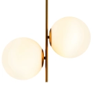 Lampa wisząca VENUS-2 mosiądz 44 cm - zdjęcie produktu