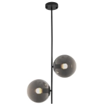 Lampa wisząca VENUS-2 czarna przydymiona 44 cm - zdjęcie produktu
