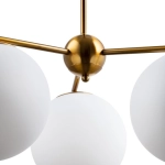 Lampa wisząca VENUS-3 mosiądz 60 cm - zdjęcie produktu
