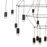 Lampa wisząca LINEA-20 czarna 120cm - zdjęcie produktu