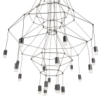 Lampa wisząca LINEA-20 czarna 120cm - zdjęcie produktu