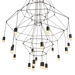 Lampa wisząca LINEA-20 czarna 120cm - zdjęcie produktu