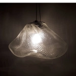 Lampa wisząca ICY transparentna 20 cm - zdjęcie produktu