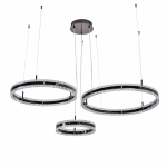 Lampa wisząca ARKADIA LED Trio 40/60/80 cm – tytan - zdjęcie produktu