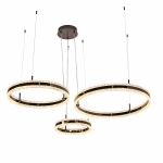 Lampa wisząca ARKADIA LED Trio 40/60/80 cm – tytan - zdjęcie produktu