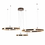 Lampa wisząca ARKADIA LED Trio 40/60/80 cm – tytan - zdjęcie produktu