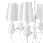 Lampa wisząca QUEEN-6 biała - zdjęcie produktu