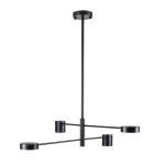 Lampa wisząca CLEX - 4P LED czarna 100 cm - zdjęcie produktu