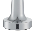Lampa stołowa TAVOLO A LED dotykowa srebrna 21 cm - zdjęcie produktu