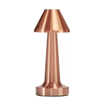 Lampa stołowa TAVOLO B LED dotykowa miedziana 22 cm - zdjęcie produktu