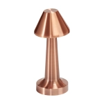 Lampa stołowa TAVOLO B LED dotykowa miedziana 22 cm - zdjęcie produktu