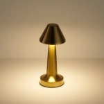 Lampa stołowa TAVOLO B LED dotykowa złota 22 cm - zdjęcie produktu