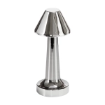 Lampa stołowa TAVOLO B LED dotykowa srebrna 22 cm - zdjęcie produktu