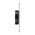 Lampa ścienna NYX 25 cm - LED okrągła, metalowa, czarna - zdjęcie produktu