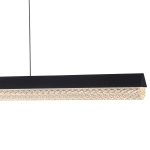Lampa wisząca ANABELLA LED 120 cm, czarna - zdjęcie produktu