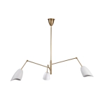 Lampa wisząca RAGNO biała 150 cm - zdjęcie produktu