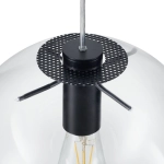 Lampa wisząca TONDA czarna 30 cm - zdjęcie produktu