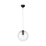 Lampa wisząca TONDA czarna 25 cm - zdjęcie produktu