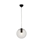 Lampa wisząca TONDA czarna 25 cm - zdjęcie produktu