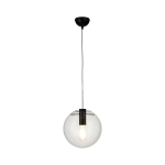 Lampa wisząca TONDA czarna 25 cm - zdjęcie produktu
