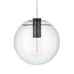 Lampa wisząca TONDA czarna 25 cm - zdjęcie produktu