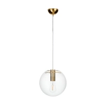 Lampa wisząca TONDA złota 25 cm - zdjęcie produktu