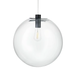 Lampa wisząca TONDA czarna 40 cm - zdjęcie produktu