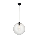 Lampa wisząca TONDA czarna 40 cm - zdjęcie produktu