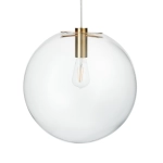 Lampa wisząca TONDA złota 40 cm - zdjęcie produktu