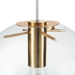 Lampa wisząca TONDA złota 40 cm - zdjęcie produktu