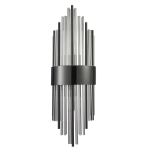 Lampa ścienna DRACO 60cm - kryształowo - czarna, styl glamour - zdjęcie produktu