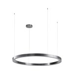 Lampa wisząca CIRCLE 120 cm - LED, ring tytan szczotkowany - zdjęcie produktu