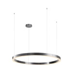 Lampa wisząca CIRCLE 120 cm - LED, ring tytan szczotkowany - zdjęcie produktu