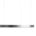 Lampa wisząca CIRCLE 120 cm - LED, ring nikiel szczotkowany - zdjęcie produktu