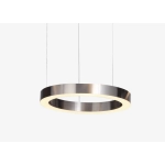 Lampa wisząca CIRCLE 3 40+60+60 cm - LED, ringi nikiel szczotkowany na 1 podsufitce - zdjęcie produktu