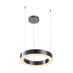 Lampa wisząca CIRCLE 40 cm - LED, ring tytan szczotkowany - zdjęcie produktu