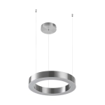 Lampa wisząca CIRCLE 40 cm - LED, ring nikiel szczotkowany - zdjęcie produktu