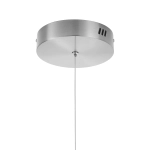 Lampa wisząca CIRCLE 40 cm - LED, ring nikiel szczotkowany - zdjęcie produktu