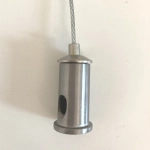 Lampa wisząca CIRCLE 3 60+80+80 cm - LED, ringi nikiel szczotkowany na 1 podsufitce - zdjęcie produktu