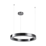 Lampa wisząca CIRCLE 60 cm - LED, ring tytan szczotkowany - zdjęcie produktu