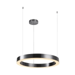 Lampa wisząca CIRCLE 60 cm - LED, ring tytan szczotkowany - zdjęcie produktu