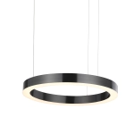 Lampa wisząca CIRCLE 60 cm - LED, ring tytan szczotkowany - zdjęcie produktu